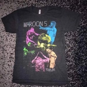 Maroon 5 Tour 2015 Concert Shirt Size Medium